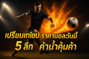 เปรียบเทียบ ราคาบอลวันนี้